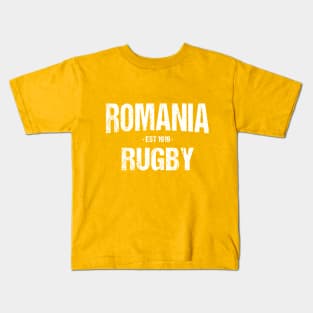 Romania Rugby Union (The Oaks) Kids T-Shirt